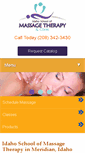 Mobile Screenshot of idschoolmassage.com